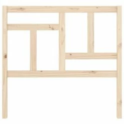 VidaXL Tête de lit 105,5x4x100 cm Bois massif de pin -Têtes et pieds de lit Soldes image 3 818955