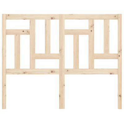 VidaXL Tête de lit 125,5x4x100 cm Bois massif de pin 5 VidaXL Tête de lit 125,5x4x100 cm Bois massif de pin – Image 3