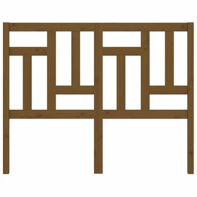 VidaXL Tête de lit Marron miel 155,5x4x100 cm Bois massif de pin 5 VidaXL Tête de lit Marron miel 155,5x4x100 cm Bois massif de pin – Image 3