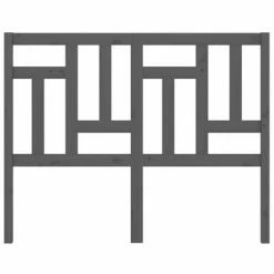 VidaXL Tête de lit Gris 185,5x4x100 cm Bois massif de pin 10 VidaXL Tête de lit Gris 185,5x4x100 cm Bois massif de pin -Têtes et pieds de lit Soldes image 3 818987