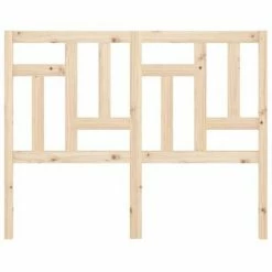 VidaXL Tête de lit 205,5x4x100 cm Bois massif de pin -Têtes et pieds de lit Soldes image 3 818990
