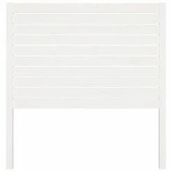 VidaXL Tête de lit Blanc 96x4x100 cm Bois massif de pin -Têtes et pieds de lit Soldes image 3 819001