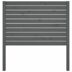 VidaXL Tête de lit Gris 96x4x100 cm Bois massif de pin 10 VidaXL Tête de lit Gris 96x4x100 cm Bois massif de pin -Têtes et pieds de lit Soldes image 3 819002