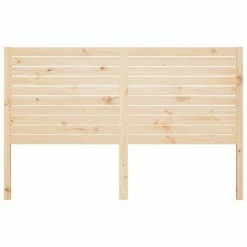VidaXL Tête de lit 156x4x100 cm Bois massif de pin -Têtes et pieds de lit Soldes image 3 819025