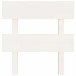 VidaXL Tête de lit Blanc 93,5x3x81 cm Bois massif de pin 10 VidaXL Tête de lit Blanc 93,5x3x81 cm Bois massif de pin -Têtes et pieds de lit Soldes image 3 819051