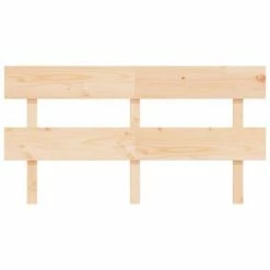 VidaXL Tête de lit 154x3x81 cm Bois massif de pin -Têtes et pieds de lit Soldes image 3 819075