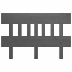 VidaXL Tête de lit Gris 143,5x3x81 cm Bois massif de pin 10 VidaXL Tête de lit Gris 143,5x3x81 cm Bois massif de pin -Têtes et pieds de lit Soldes image 3 819122