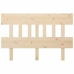 VidaXL Tête de lit 163,5x3x81 cm Bois massif de pin -Têtes et pieds de lit Soldes image 3 819130