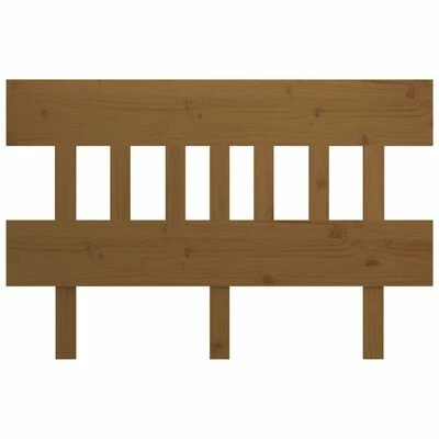 VidaXL Tête de lit Marron miel 163,5x3x81 cm Bois massif de pin 5 VidaXL Tête de lit Marron miel 163,5x3x81 cm Bois massif de pin – Image 3