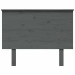 VidaXL Tête de lit Gris 104x6x82,5 cm Bois massif de pin -Têtes et pieds de lit Soldes image 3 819157