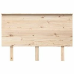 VidaXL Tête de lit 124x6x82,5 cm Bois massif de pin -Têtes et pieds de lit Soldes image 3 819160