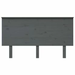 VidaXL Tête de lit Gris 144x6x82,5 cm Bois massif de pin 10 VidaXL Tête de lit Gris 144x6x82,5 cm Bois massif de pin -Têtes et pieds de lit Soldes image 3 819172