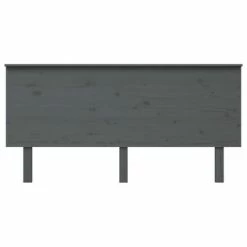 VidaXL Tête de lit Gris 164x6x82,5 cm Bois massif de pin 10 VidaXL Tête de lit Gris 164x6x82,5 cm Bois massif de pin -Têtes et pieds de lit Soldes image 3 819182