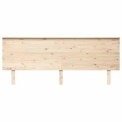 VidaXL Tête de lit 204x6x82,5 cm Bois massif de pin -Têtes et pieds de lit Soldes image 3 819190