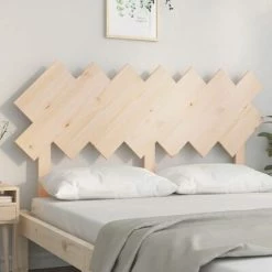 VidaXL Tête de lit 141x3x80,5 cm Bois massif de pin -Têtes et pieds de lit Soldes image 3 819220