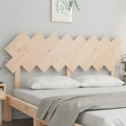 VidaXL Tête de lit 159,5x3x80,5 cm Bois massif de pin -Têtes et pieds de lit Soldes image 3 819230