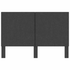 VidaXL Tête de lit Gris foncé Tissu 140x200 cm -Têtes et pieds de lit Soldes image 4 287468