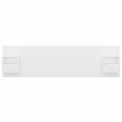 VidaXL Tête de lit avec armoires Blanc Bois d'ingénierie -Têtes et pieds de lit Soldes image 4 3115740