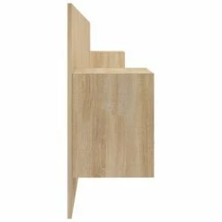 VidaXL Tête de lit avec armoires Chêne sonoma Bois d'ingénierie -Têtes et pieds de lit Soldes image 4 3115766
