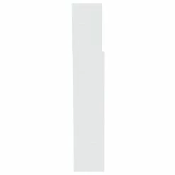 VidaXL Armoire de tête de lit Blanc 200x19x103,5 cm -Têtes et pieds de lit Soldes image 4 811889