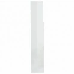 VidaXL Armoire de tête de lit Blanc brillant 200x19x103,5 cm -Têtes et pieds de lit Soldes image 4 811895