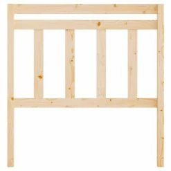 VidaXL Tête de lit 81x4x100 cm Bois massif de pin -Têtes et pieds de lit Soldes image 4 814069