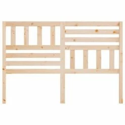 VidaXL Tête de lit 146x4x100 cm Bois massif de pin -Têtes et pieds de lit Soldes image 4 814144