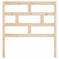 VidaXL Tête de lit 81x4x100 cm Bois massif de pin -Têtes et pieds de lit Soldes image 4 814169