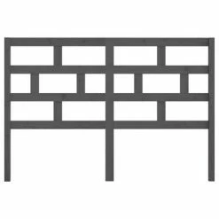 VidaXL Tête de lit Gris 146x4x100 cm Bois massif de pin 11 VidaXL Tête de lit Gris 146x4x100 cm Bois massif de pin -Têtes et pieds de lit Soldes image 4 814196