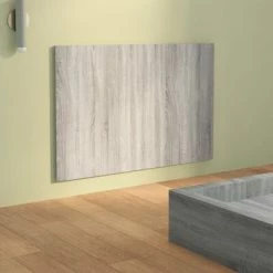 VidaXL Tête de lit Sonoma gris 120x1,5x80 cm Bois d'ingénierie -Têtes et pieds de lit Soldes image 4 816971