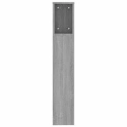 VidaXL Armoire de tête de lit Sonoma gris 200x18,5x104,5 cm -Têtes et pieds de lit Soldes image 4 817280