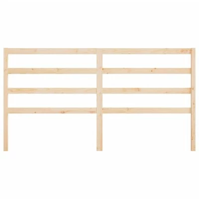 VidaXL Tête de lit 186x4x100 cm Bois massif de pin 6 VidaXL Tête de lit 186x4x100 cm Bois massif de pin – Image 4