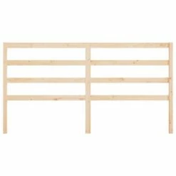 VidaXL Tête de lit 206x4x100 cm Bois massif de pin 11 VidaXL Tête de lit 206x4x100 cm Bois massif de pin -Têtes et pieds de lit Soldes image 4 817660