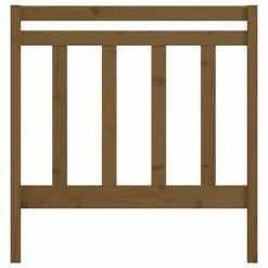 VidaXL Tête de lit Marron miel 96x4x100 cm Bois massif de pin 11 VidaXL Tête de lit Marron miel 96x4x100 cm Bois massif de pin -Têtes et pieds de lit Soldes image 4 817773