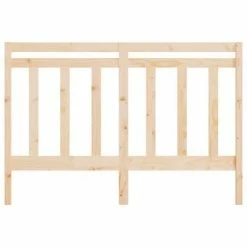 VidaXL Tête de lit 141x4x100 cm Bois massif de pin -Têtes et pieds de lit Soldes image 4 817785