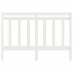 VidaXL Tête de lit Blanc 146x4x100 cm Bois massif de pin 11 VidaXL Tête de lit Blanc 146x4x100 cm Bois massif de pin -Têtes et pieds de lit Soldes image 4 817791