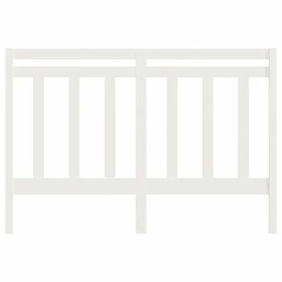 VidaXL Tête de lit Blanc 166x4x100 cm Bois massif de pin 6 VidaXL Tête de lit Blanc 166x4x100 cm Bois massif de pin – Image 4