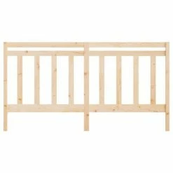 VidaXL Tête de lit 186x4x100 cm Bois massif de pin -Têtes et pieds de lit Soldes image 4 817805