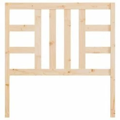 VidaXL Tête de lit 81x4x100 cm Bois massif de pin -Têtes et pieds de lit Soldes image 4 817815