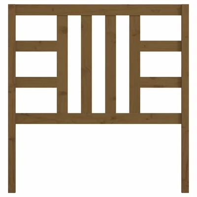 VidaXL Tête de lit Marron miel 81x4x100 cm Bois massif de pin 6 VidaXL Tête de lit Marron miel 81x4x100 cm Bois massif de pin – Image 4