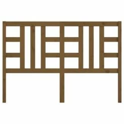 VidaXL Tête de lit Marron miel 156x4x100 cm Bois massif de pin 11 VidaXL Tête de lit Marron miel 156x4x100 cm Bois massif de pin -Têtes et pieds de lit Soldes image 4 817848