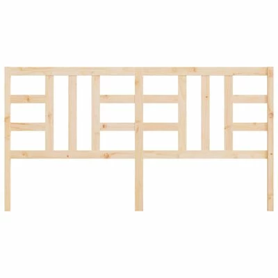 VidaXL Tête de lit 186x4x100 cm Bois massif de pin 6 VidaXL Tête de lit 186x4x100 cm Bois massif de pin – Image 4