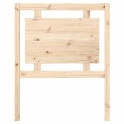 VidaXL Tête de lit 80,5x4x100 cm Bois massif de pin -Têtes et pieds de lit Soldes image 4 817915