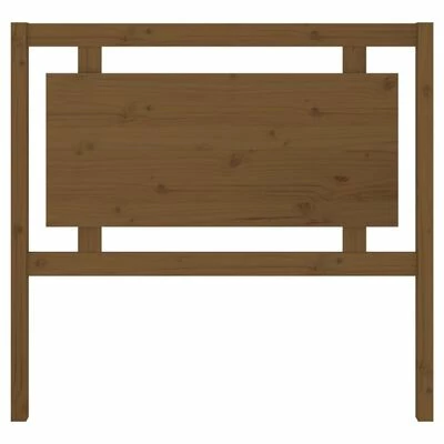 VidaXL Tête de lit Marron miel 105,5x4x100 cm Bois massif de pin 6 VidaXL Tête de lit Marron miel 105,5x4x100 cm Bois massif de pin – Image 4