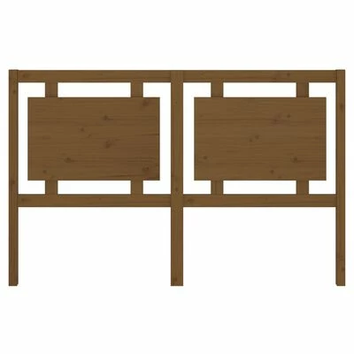 VidaXL Tête de lit Marron miel 155,5x4x100 cm Bois massif de pin 6 VidaXL Tête de lit Marron miel 155,5x4x100 cm Bois massif de pin – Image 4