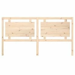 VidaXL Tête de lit 185,5x4x100 cm Bois massif de pin 11 VidaXL Tête de lit 185,5x4x100 cm Bois massif de pin -Têtes et pieds de lit Soldes image 4 817955