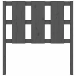 VidaXL Tête de lit Gris 95,5x4x100 cm Bois massif de pin 11 VidaXL Tête de lit Gris 95,5x4x100 cm Bois massif de pin -Têtes et pieds de lit Soldes image 4 817972