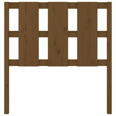 VidaXL Tête de lit Marron miel 105,5x4x100 cm Bois massif de pin 6 VidaXL Tête de lit Marron miel 105,5x4x100 cm Bois massif de pin – Image 4