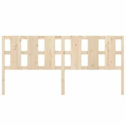 VidaXL Tête de lit 205,5x4x100 cm Bois massif de pin 11 VidaXL Tête de lit 205,5x4x100 cm Bois massif de pin -Têtes et pieds de lit Soldes image 4 818010