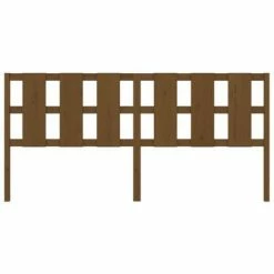 VidaXL Tête de lit Marron miel 205,5x4x100 cm Bois massif de pin 11 VidaXL Tête de lit Marron miel 205,5x4x100 cm Bois massif de pin -Têtes et pieds de lit Soldes image 4 818013